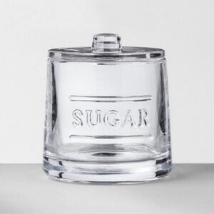 NEW Sugar Canister Clear - Hearth & Hand™ with Magnolia